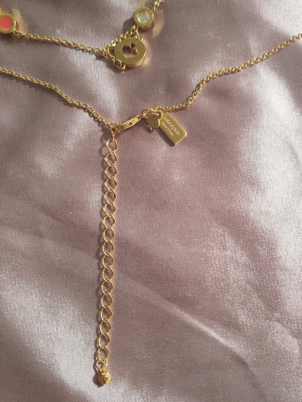 Kate Spade Spot The Spade Station Necklace - Picture 6 of 6